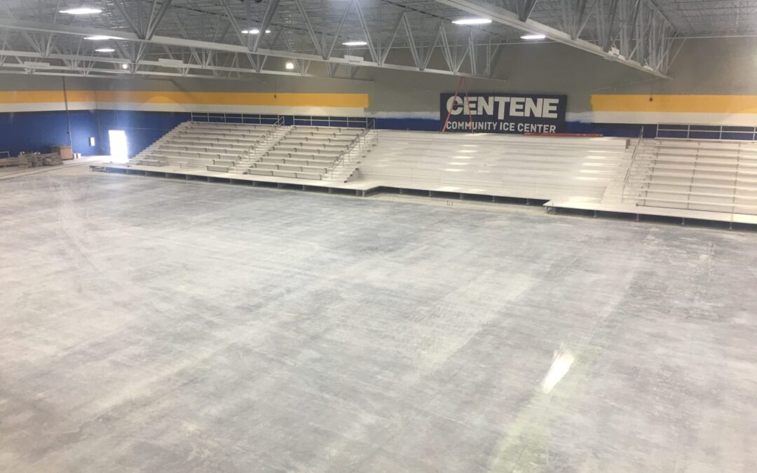 Construction on Blues’ New Iceplex Enters Final Month