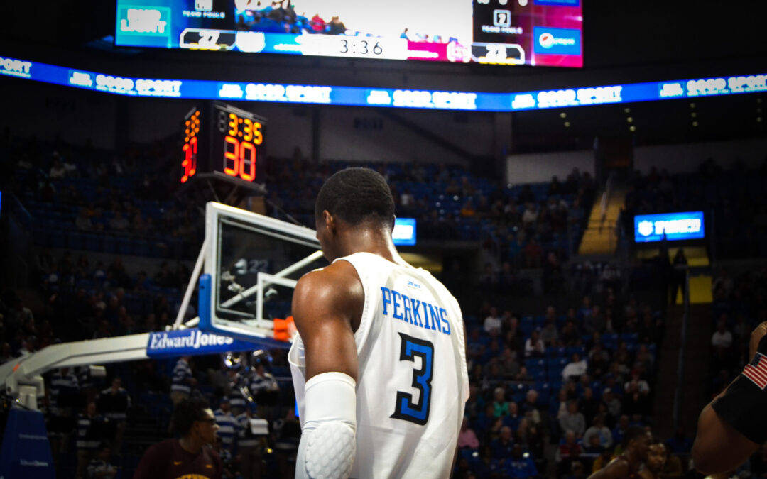 Settling into his new world, Javonte Perkins is starting to live up to the hype