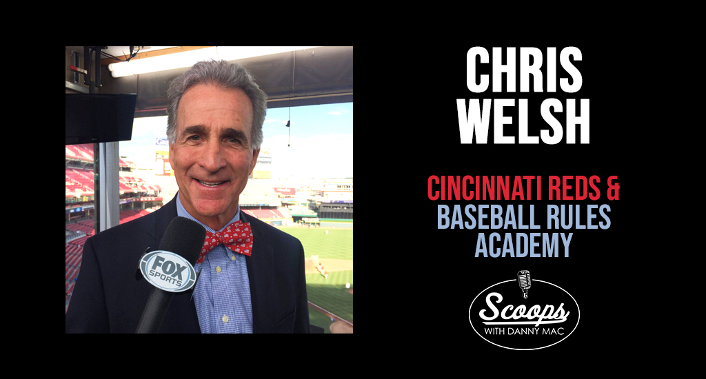 Chris Welsh – Cincinnati Reds and Baseball Rules Academy