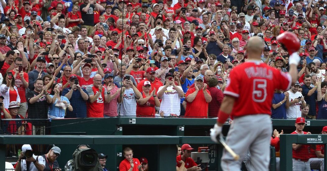 BERNIE: An Unhappy Ending For Pujols In Anaheim. But St. Louis Will Always Be Home Sweet Home.