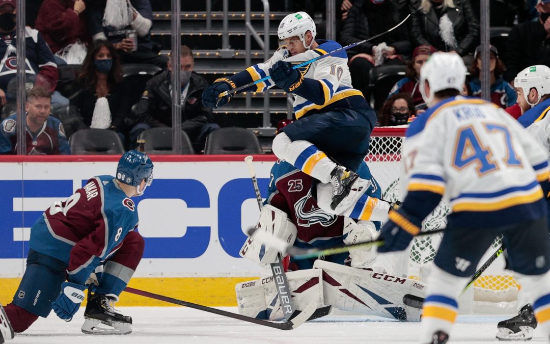 Bernie: For the Blues, Scoring Goals Against Colorado Is Just As Challenging As Preventing Them.