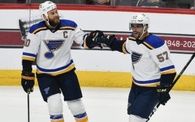 Bernie’s Rolling Four Lines: The Blues’ David Perron Is Young At Heart. And A St. Louis Sports Treasure.