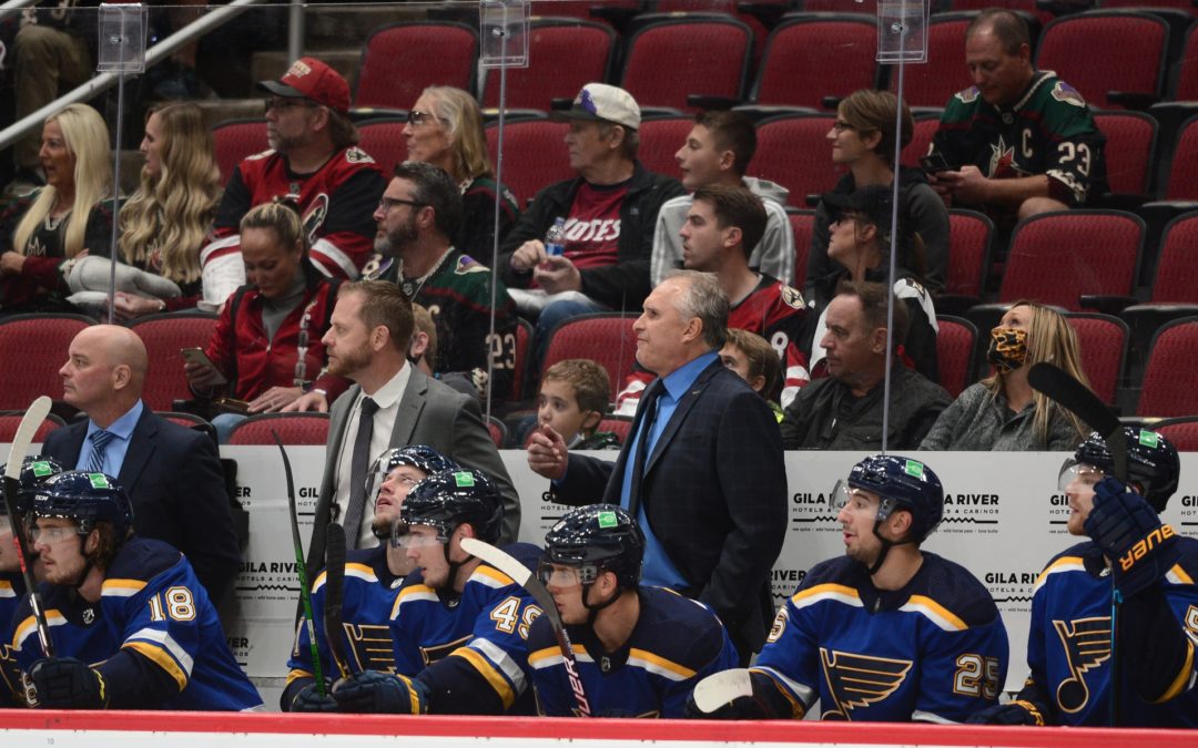 Bernie’s Rolling Four Lines: Under Coach Craig Berube, The Blues Rock Out On The Road.