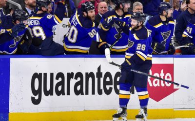 Bernie’s Rolling Four Lines: The Beat-Up St. Louis Blues Continue To Beat Up The Odds