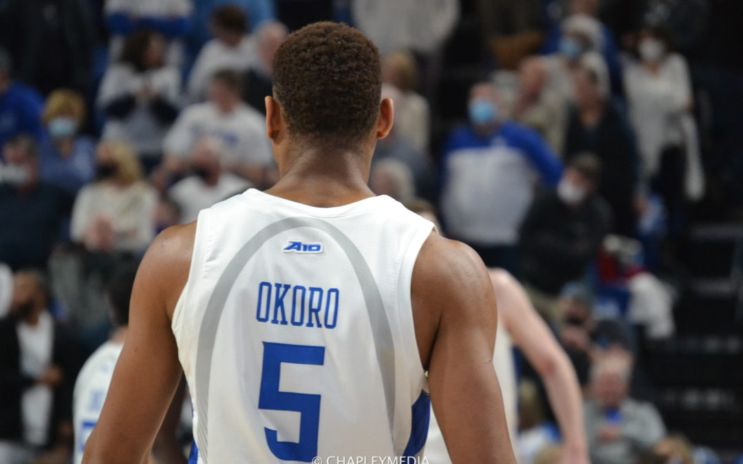 “He doesn’t get the credit he deserves”, Saint Louis University basketball success fueled by the sleeping giant in Francis Okoro
