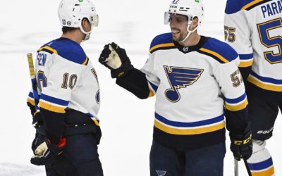 Bernie On The Blues: David Perron, The Spirit Of St. Louis.
