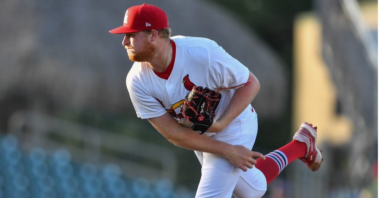 Former Division II standout and “Hairy Man” Trent Baker earns first