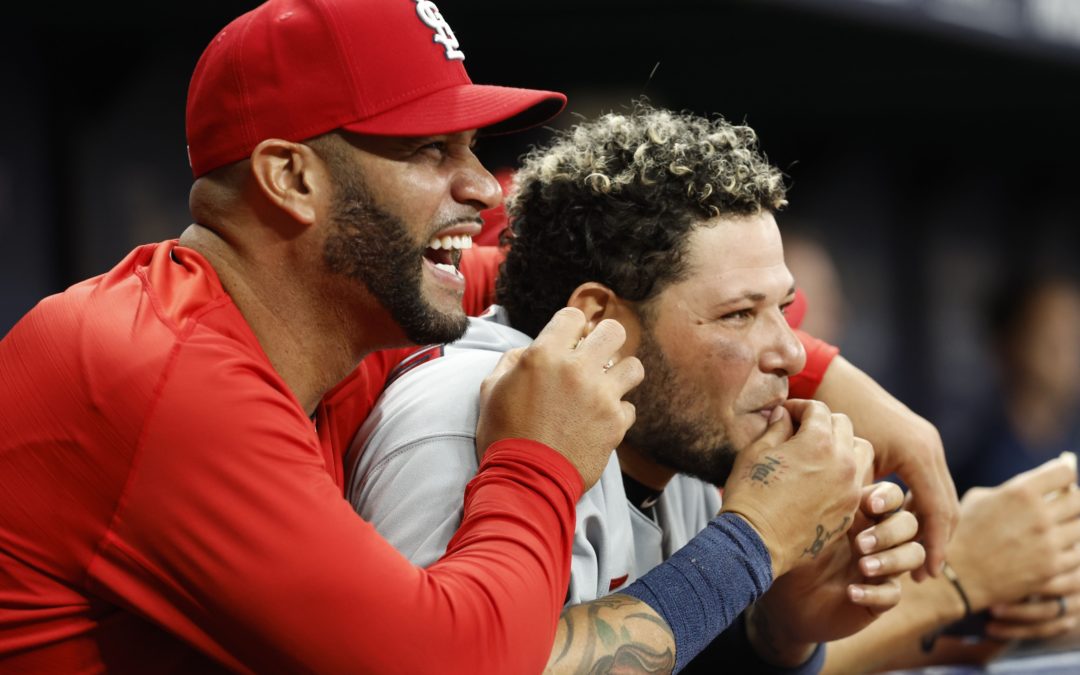 Bernie On The Cardinals: With Yadi On The IL, The Competition Spotlight Will Shine On Andrew Knizner and Ivan Herrera.