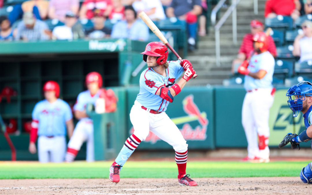 Springfield infielder Nick Dunn grinds at the plate, helps Cards top Hooks