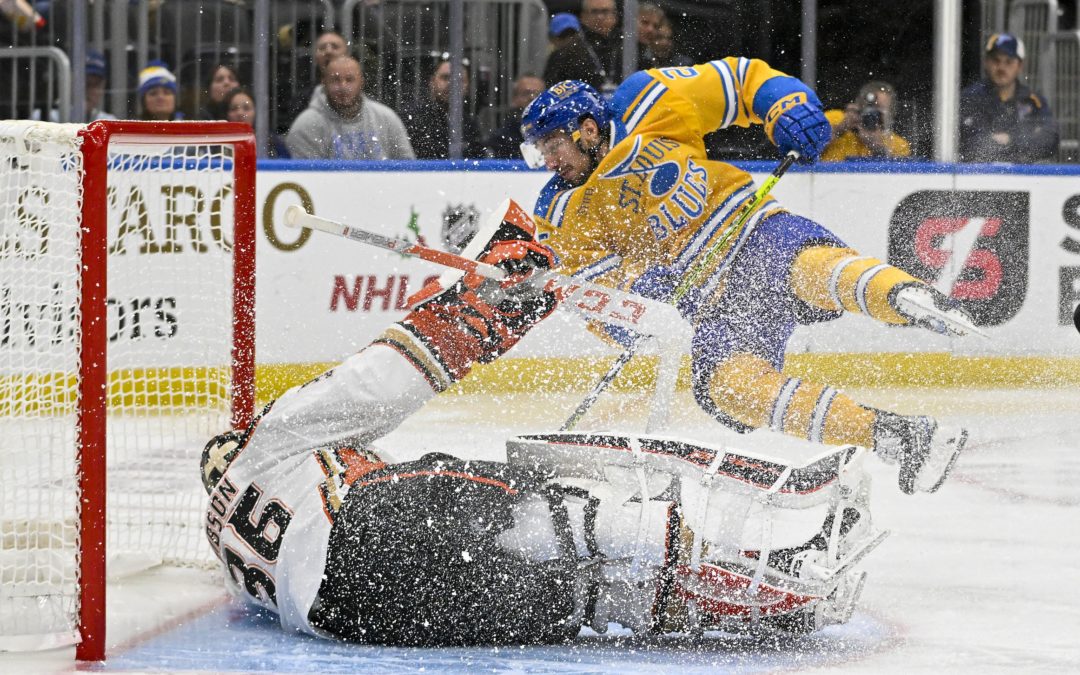 Bernie On The Blues: Thomas Greiss And The Blessings Of A Good Backup  Goaltender. - Scoops