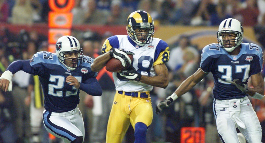 Bernie: Another Wide Receiver Logjam Delays Torry Holt’s Arrival As a Pro Football Hall Of Famer.