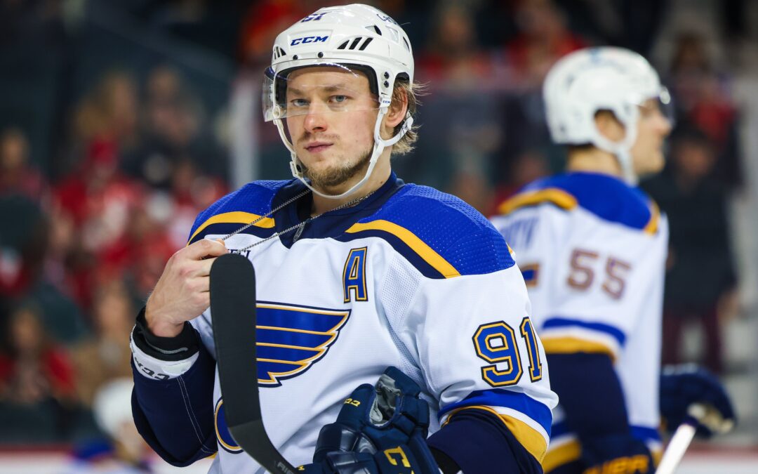 Bernie: The Blues Traded The Ghost Of Vladimir Tarasenko. That’s A Start, But Don’t Stop Now.