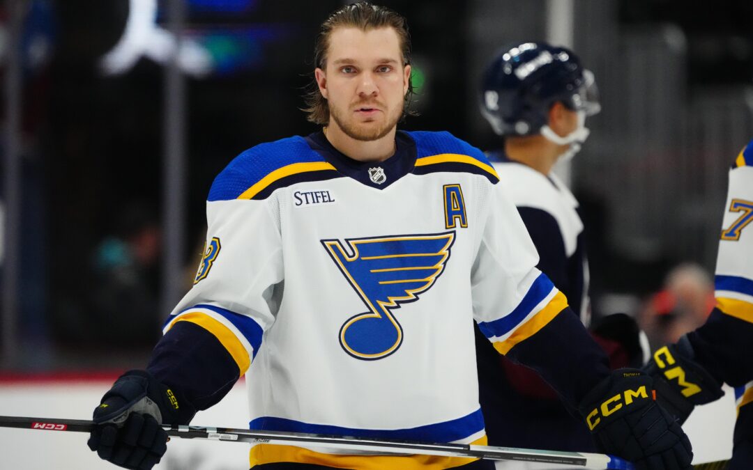 Bernie On The Blues: Robert Thomas Is Coming Of Age — And Coming On With His Best NHL Season.