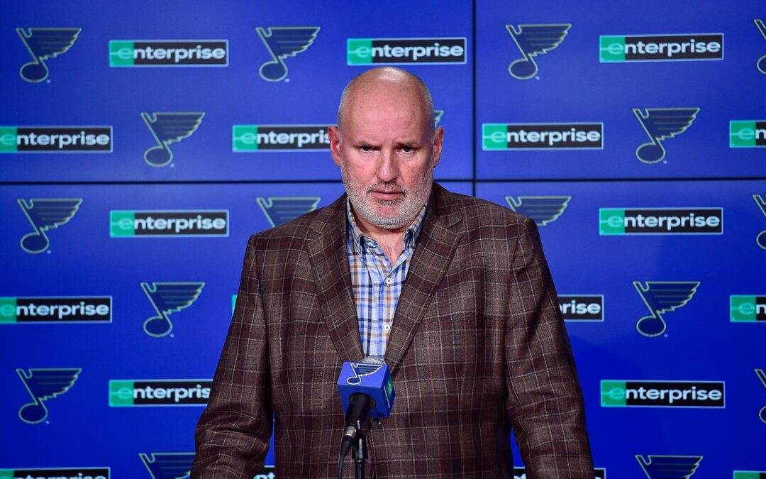 Bernie On The Blues: Big Road Trip. Last Call For The Playoffs. The NHL Trade Deadline Is Near. Drama!