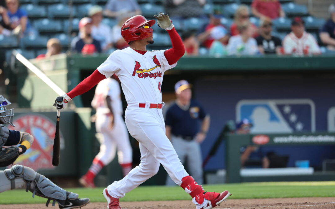 “That guy is going to be so good”: Double-A newcomer Chase Davis powers Springfield to Game 1 Division Series win