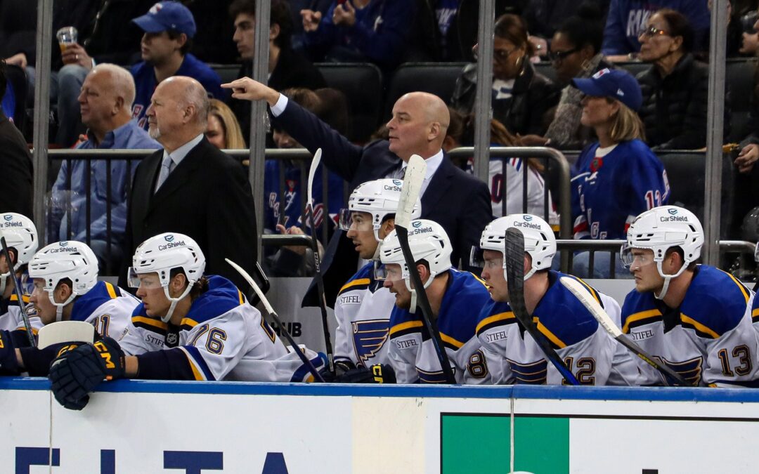 Bernie: Jim Montgomery Restarts The Blues’ Season In Time For Thanksgiving. Let There Be Goals, and Offense!