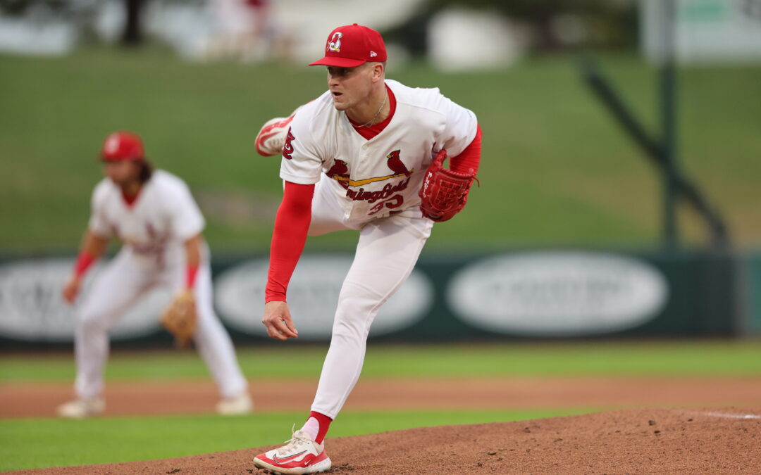 Cade Winquest gets a grip on slider to take firm hold with Springfield