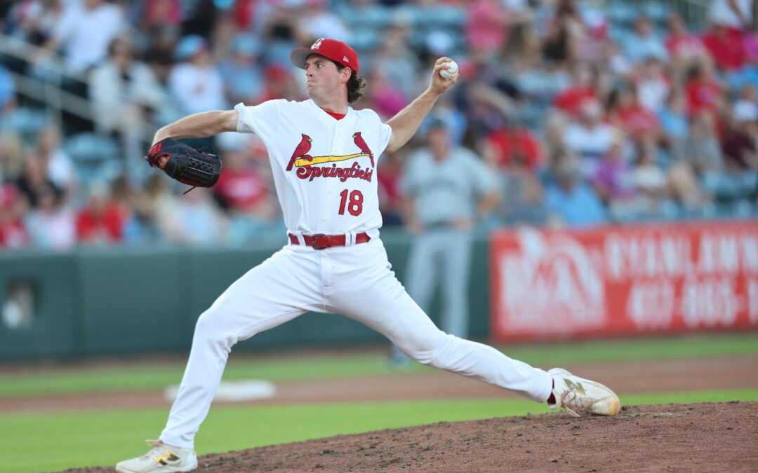 Pete Hansen miffs Arkansas with new gyro slider, helps Springfield staff close dominant July